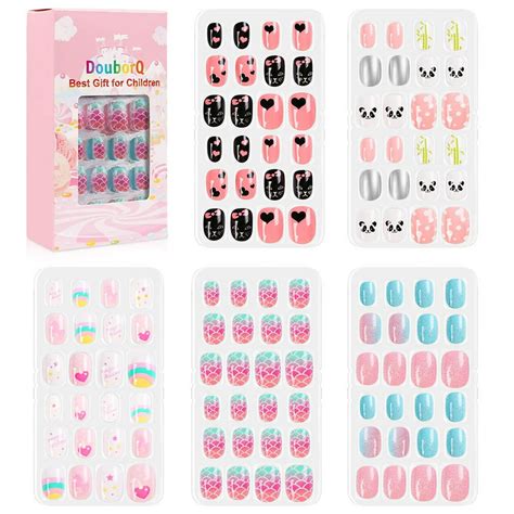 fake cute nails that are for kids that are shirt